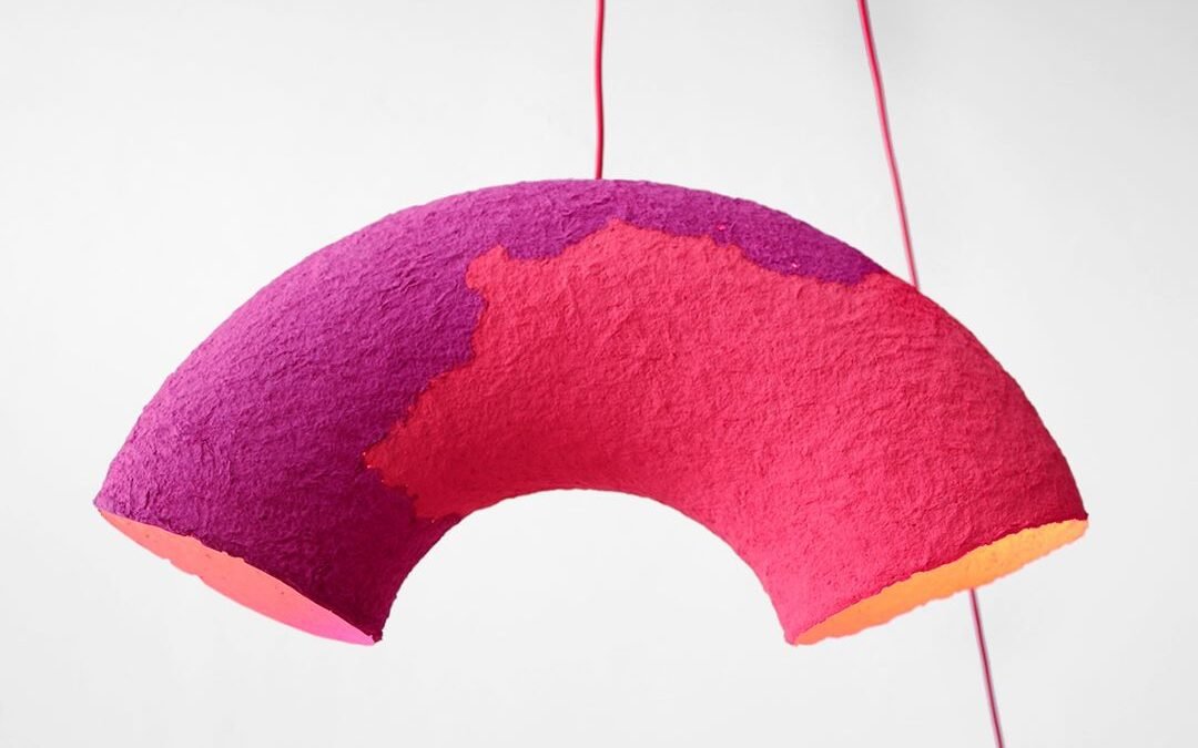 Designer-Lampen aus Pappmaché (2021)