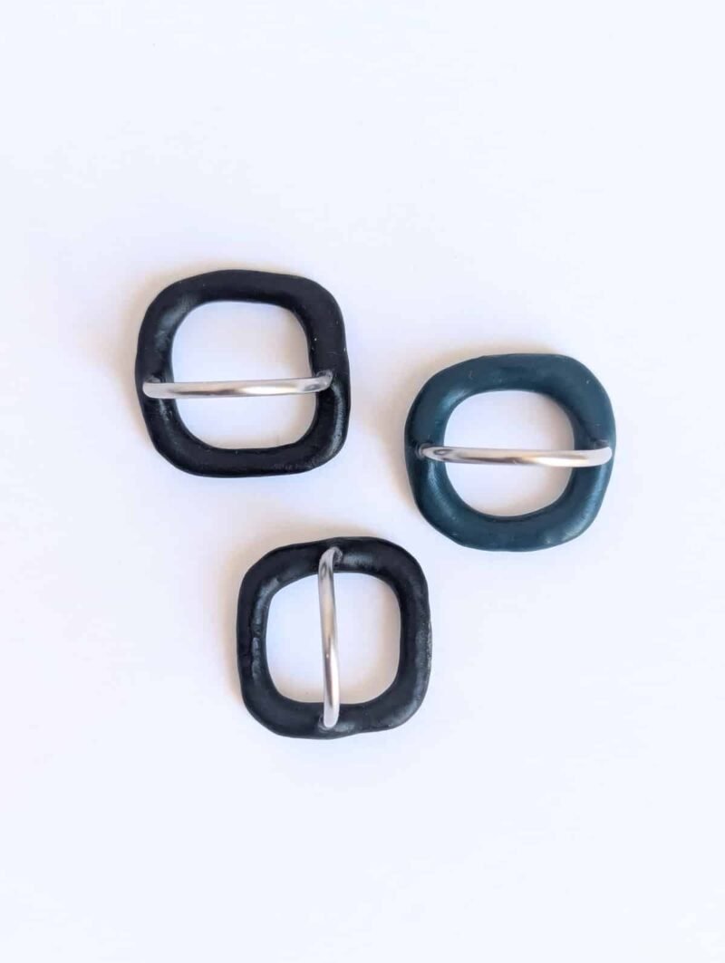 Bague Bubble Carré Plus – Image 2