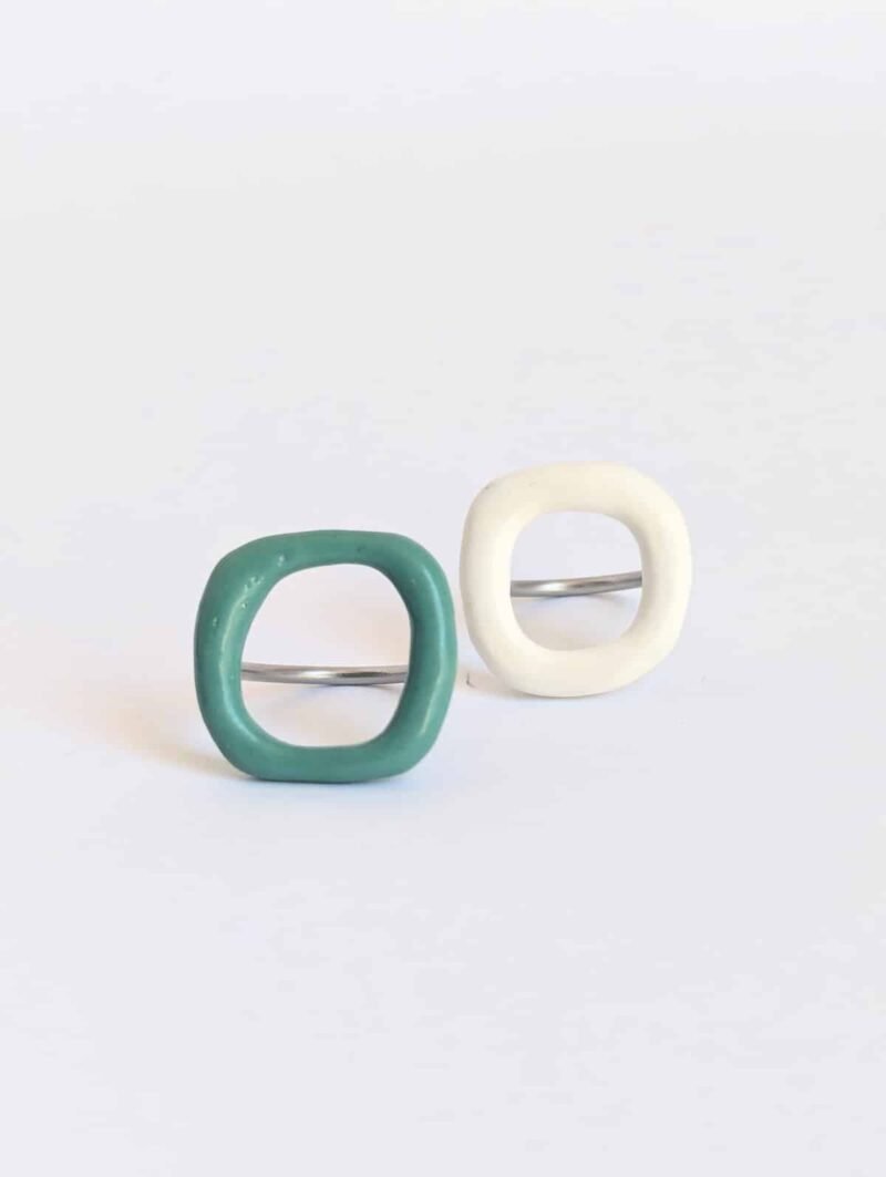 Bague Bubble Carré