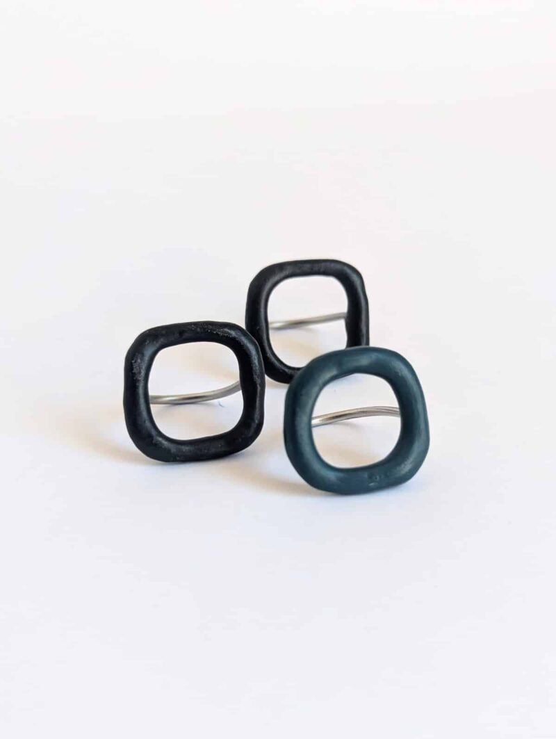Bague Bubble Carré Plus – Image 4