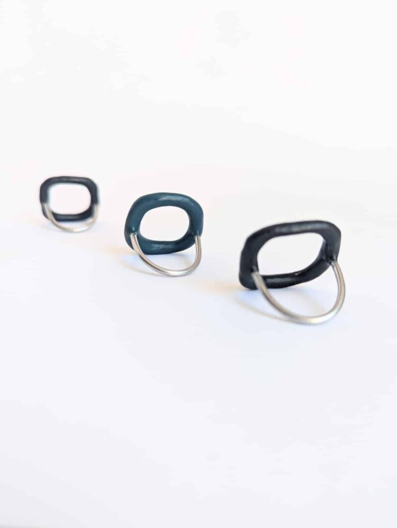 Bague Bubble Carré Plus