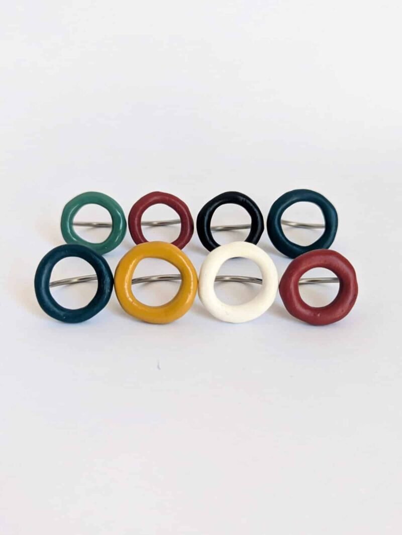 Bague Bubble Cercle – Image 2