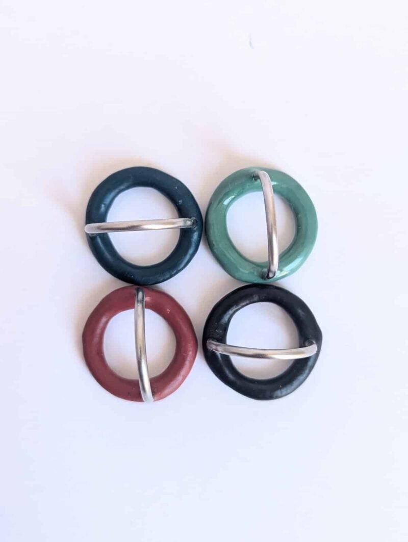Bague Bubble Cercle – Image 6