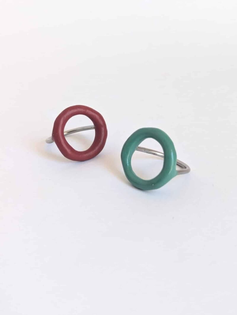 Bague Bubble Cercle – Image 8