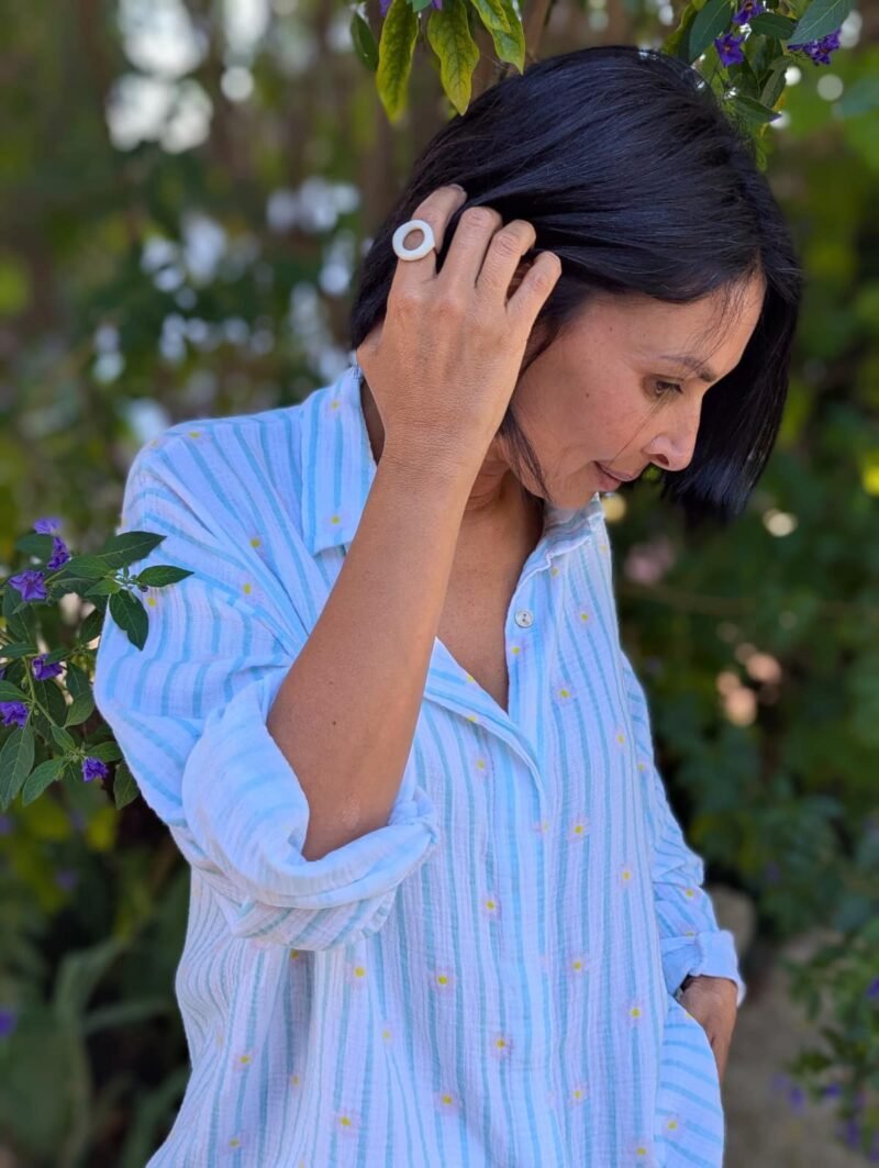Bague Bubble Cercle – Image 3