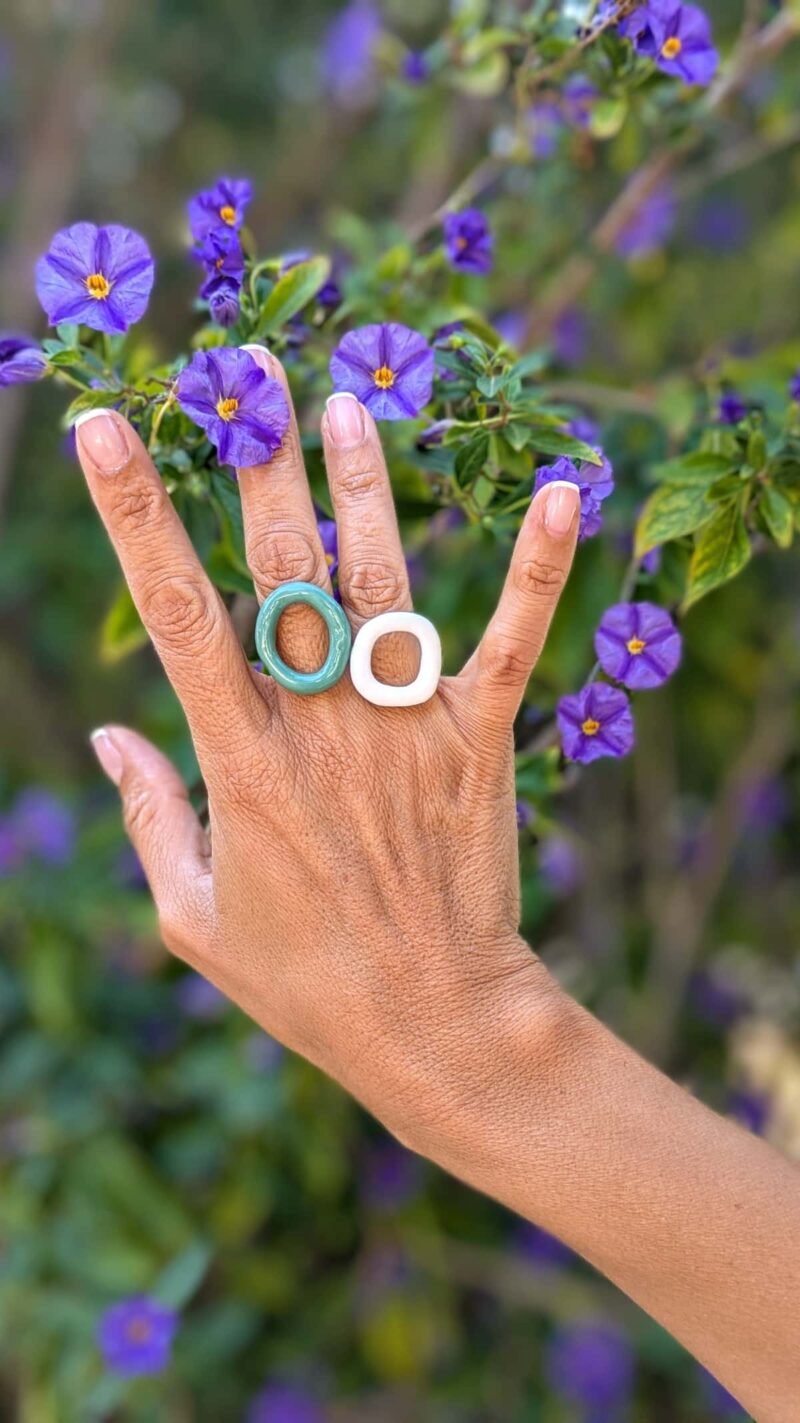Bague Bubble Ovale – Image 6