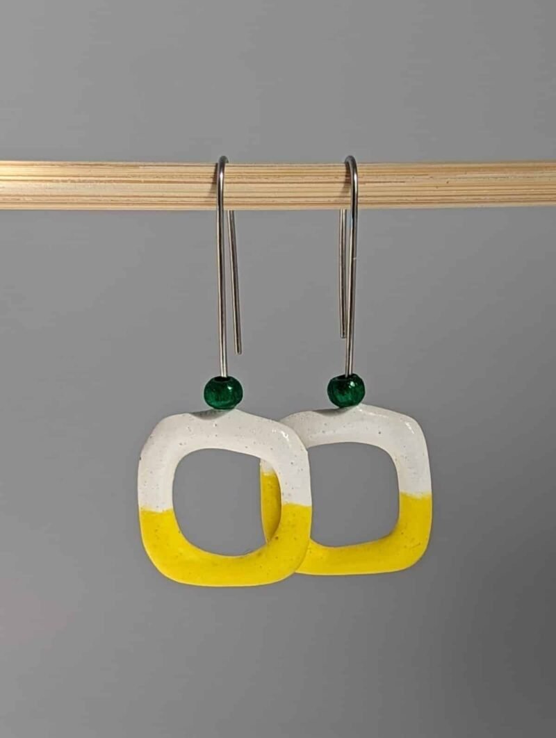 Boucles d'oreilles Bubble L Bicolore – Image 11