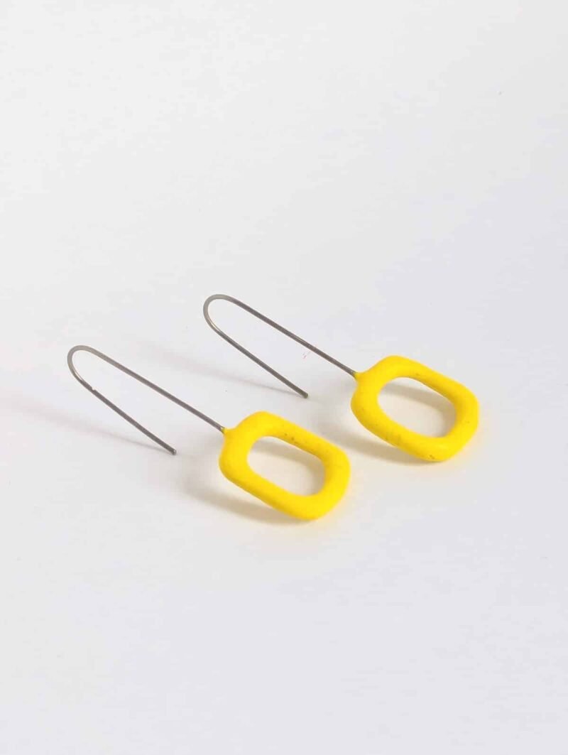 Boucles d'oreilles Bubble L Carré – Image 12