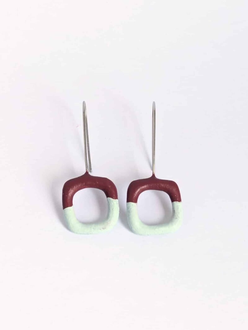 Boucles d'oreilles Bubble L Bicolore – Image 13