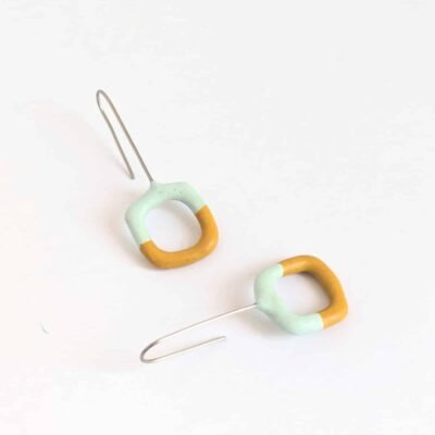 Boucles d'oreilles Bubble L Bicolore