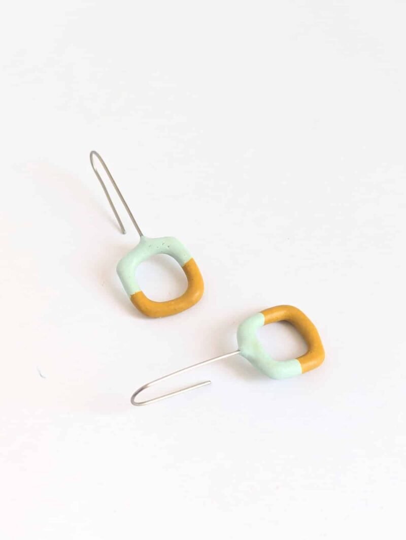 Boucles d'oreilles Bubble L Bicolore