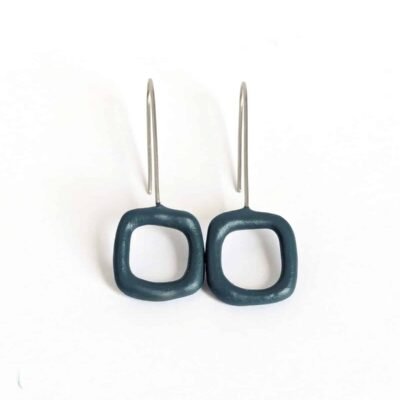 Boucles d'oreilles Bubble L Carré