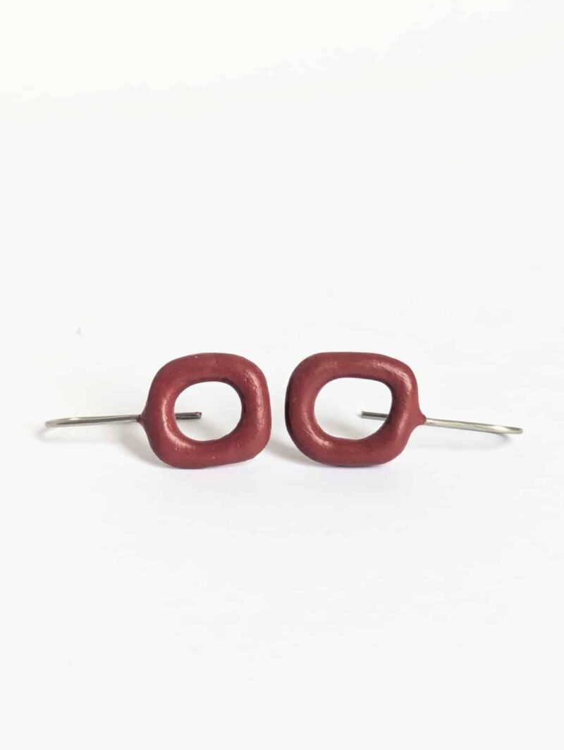 Boucles d'oreilles Bubble S Rectangle – Image 3